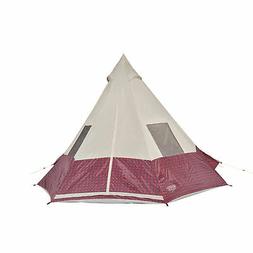 Wenzel Shenanigan 5 Outdoor 5 Person Summer Camping Tent, Re